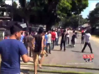 রাঙামাটি কলেজ ছাত্রলীগ ও পাহাড়ি ছাত্র পরিষদ সংঘর্ষ, আহত ১০