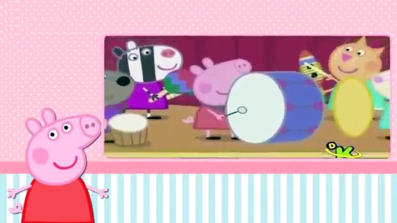 Peppa Pig em Português Agito, Chocalho E Batida