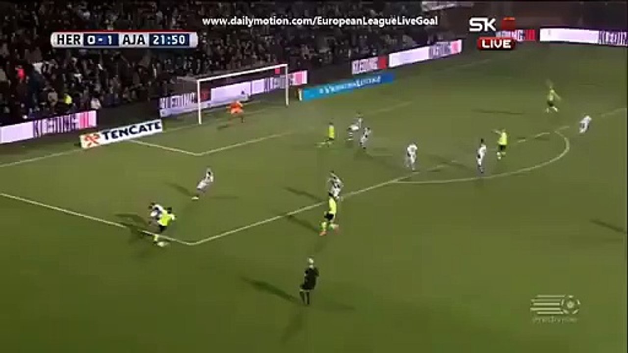 Heracles vs Ajax 0-2 Nemanja Gudelj Goal Eredivisie 17_10_2015