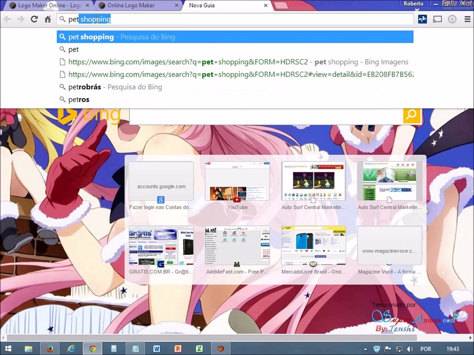 Usando Logo Maker para criar LogoTipo para seus Sites ou Blogs