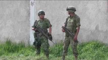 Las fuerzas de seguridad mexicanas cercan a 
