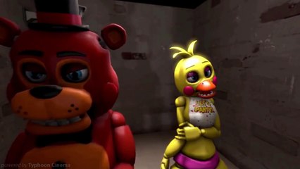 [SFM FNAF] Nightmare Bonnie has fun with Anime Chica