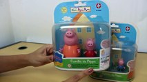 Brinquedos Peppa Pig: George Pig, Mamãe Pig, Papai Pig e Peppa Pig!