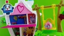 Angry Birds Stella Casita del Arbol Tree House Playset Game - Juguetes de Angry Birds