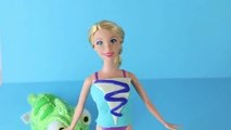 Play Doh Disney Princess Frozen Barbie Dress Play Doh Elsa And Anna Barbie