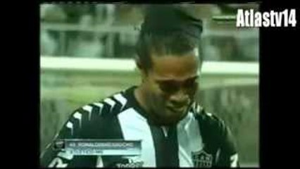 Ronaldinho Crying After Amazing Goal! Incredible! Atlético-MG 2 x 0 Figueirense 28ª Bras