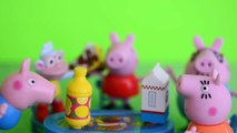 Pig George e Familia Peppa Pig no Piquenique Completo em Portugues DISNEYTOPTOYS [PARTE 2]