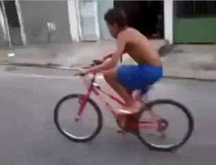 Funny Cycle Accident with Small Kid - Funny Videos Cycle For Kid