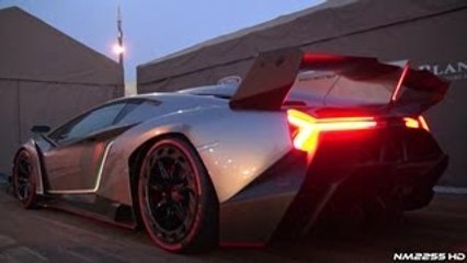 Lamborghini Veneno SOUND - Start Up and REVS!!