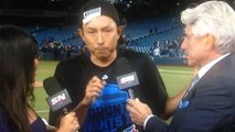 Munenori Kawasaki ALDS 2015 Post Game Interview Toronto Blue Jays