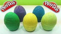 Play Doh Colors Surprise Eggs Lego Peppa Pig And Some Cute Animals Frozen Toys