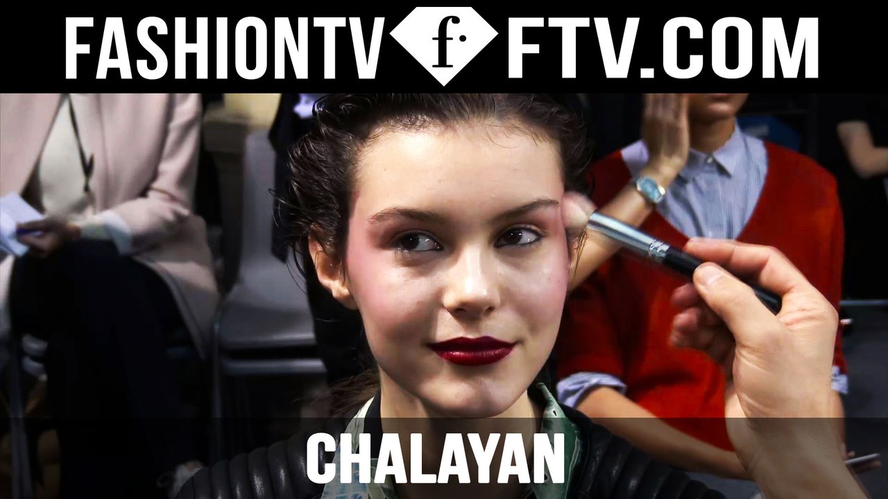 Makeup at Chalayan Spring 2016 Runway Show | PFW | FTV.com