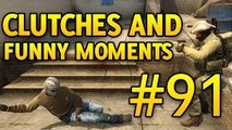 CS GO Funny Moments and Clutches #91 CSGO