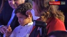 El Hijo de Cristiano Ronaldo Cuenta las Cuatro botas de oro de su Padre│Bota de Oro 2015