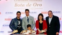 Palabras de Cristiano Ronaldo tras recibir su cuarta Bota de Oro