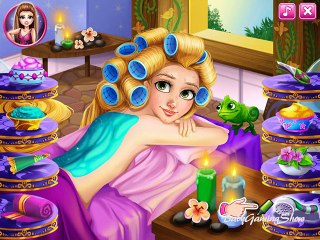 Baby Movie Game For Kids - Rapunzel Spa Day