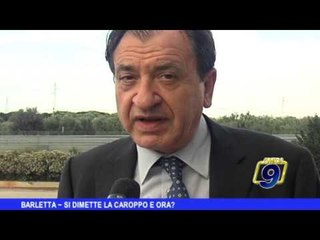 BARLETTA | Si dimette la Caroppo, e ora?