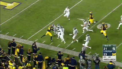 Rebondissement dans le match de NFL Michigan VS Michigan States dans les dernieres secondes