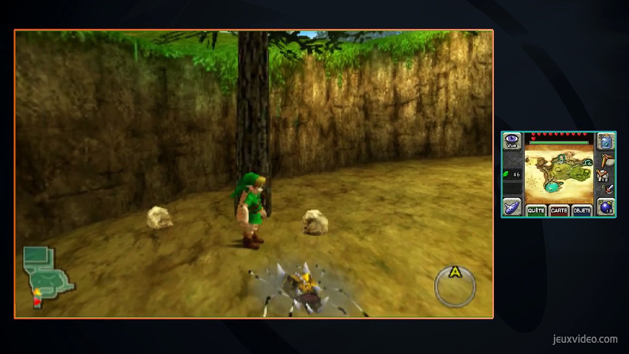Zelda OOT Skulltulas 4 le chateau d'hyrule (3)