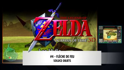 Zelda OOT Objets 4 - flèche de feu