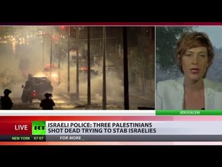 3 Palestinians shot dead in fresh wave of  Israeli-Palestinian violence - police