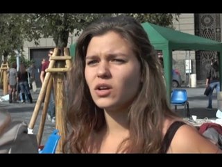 Napoli - Due giorni di "Massa Critica" in piazza (17.10.15)