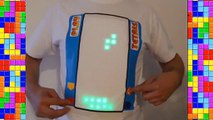 Üzerinde tetris oynanılan tişört - Funny videos - Komik videolar