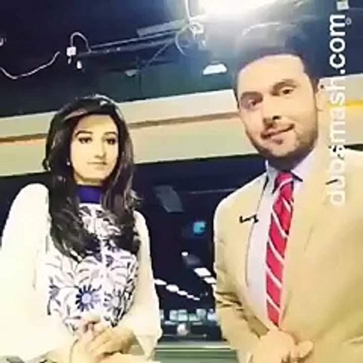 HD Geo News Newscaster Doing Parody of Rabia Anum and Wajih Sani