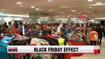Korean retailers see sales jump 20% thanks to Black Friday event