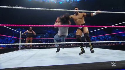 The Prime Time Players vs. Luke Harper & Braun Strowman: SmackDown, Oct. 15, 2015
