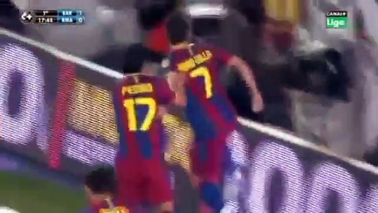 Barcelona 5 - Real Madrid 0 (2010) - Resumen. Narración Canal