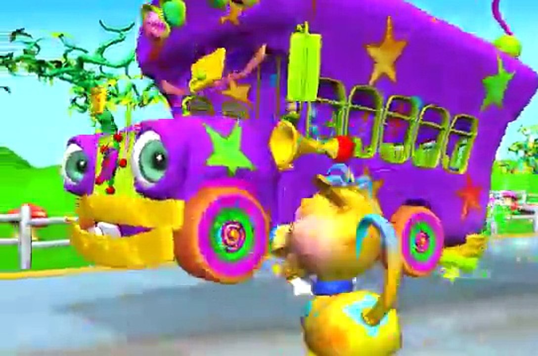 The Wheels On The Bus Nursery Rhymes & Fun Kids Songs w_ The GiggleBellies