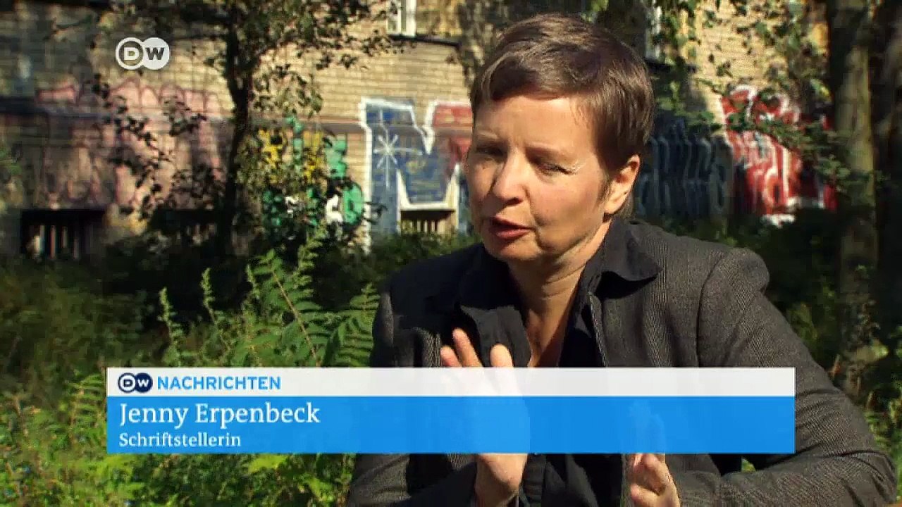 Thema Flüchtlinge auf der Buchmesse Frankfurt | DW Nachrichten