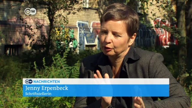 Thema Flüchtlinge auf der Buchmesse Frankfurt | DW Nachrichten