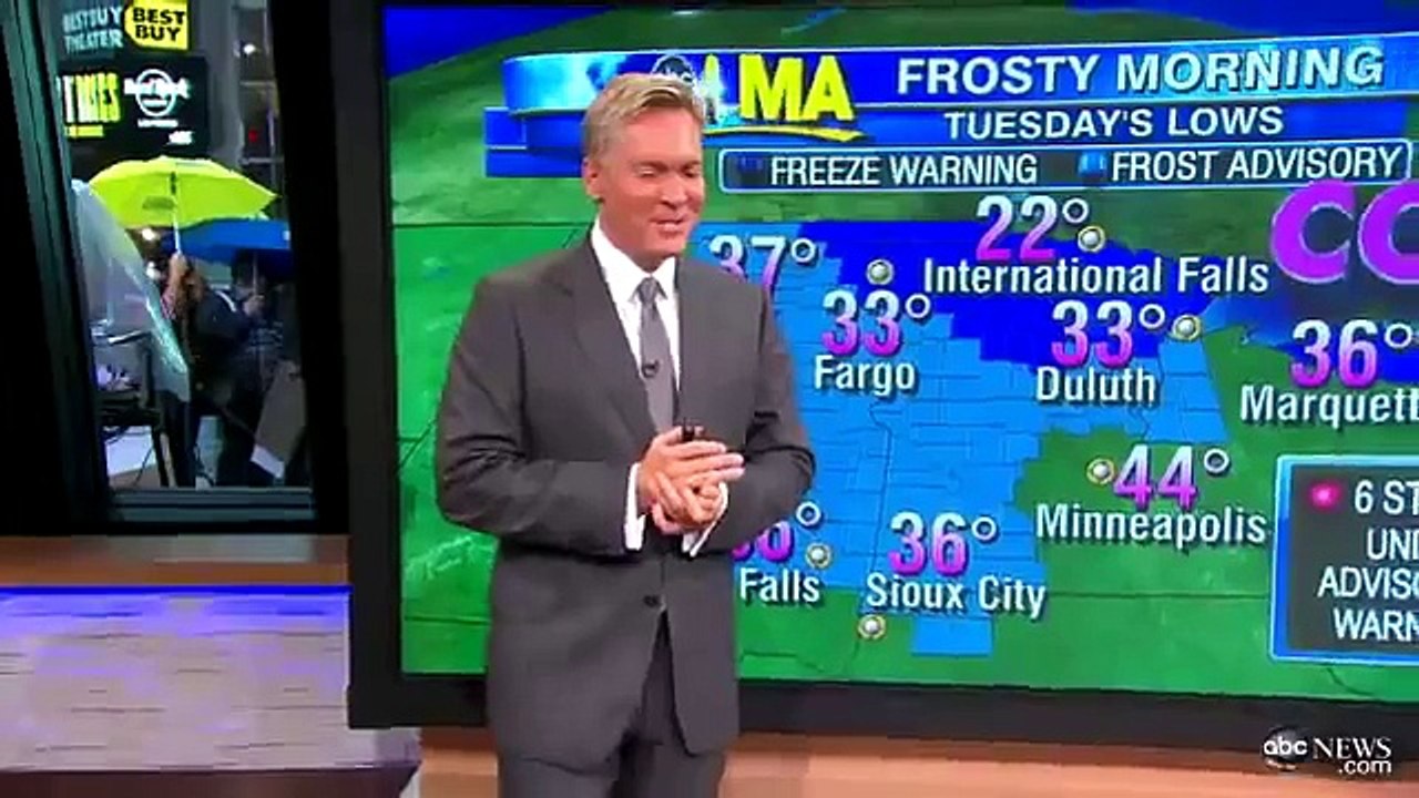 Tornado Engulfed by Fire Caught on Tape | Good Morning America | ABC News