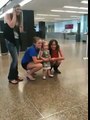 2-Year-Old Girl Reunites With Daddy After 6 Months Of Being Apart