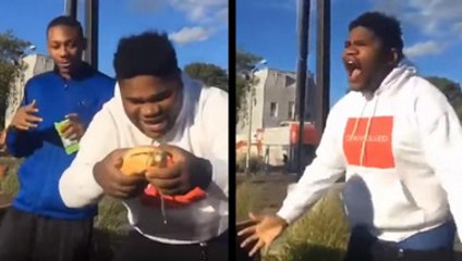 Hefty Dude Explains The Science Behind Properly Eating A Big Mac. Oh No!