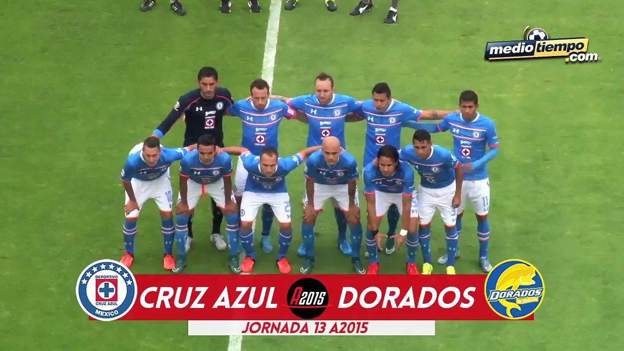 Los goles del: Cruz Azul vs Dorados (1-1)