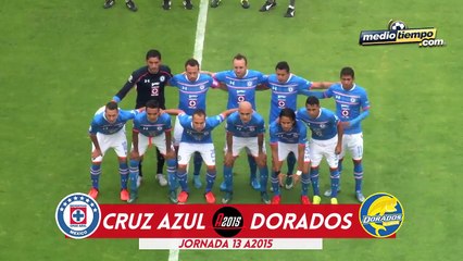 Los goles del: Cruz Azul vs Dorados (1-1)