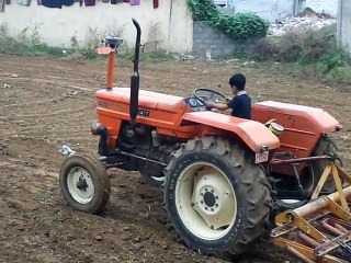 A Four year  child Ailyan Malik  Drives Tractor his  Field  at Mahrriya jaffar G-12 Islamabad reporting by PCCNN