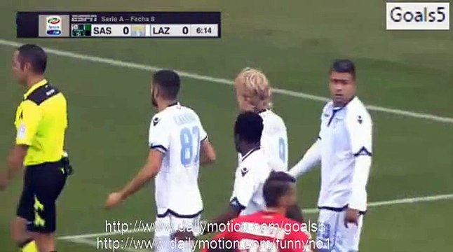 Domenico Berardi Goal Sassuolo 1 - 0 Lazio Serie A 18-10-2015