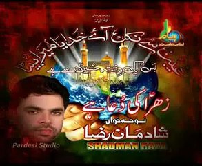 Shadman Raza - Nohay 2012 - Zahra(s.a) Ki Dua