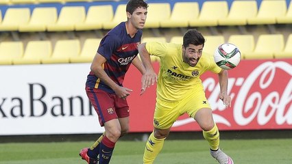 Futbol (Lliga 2A B 2015 - 2016): Vila-real B - Barça B (1-1)