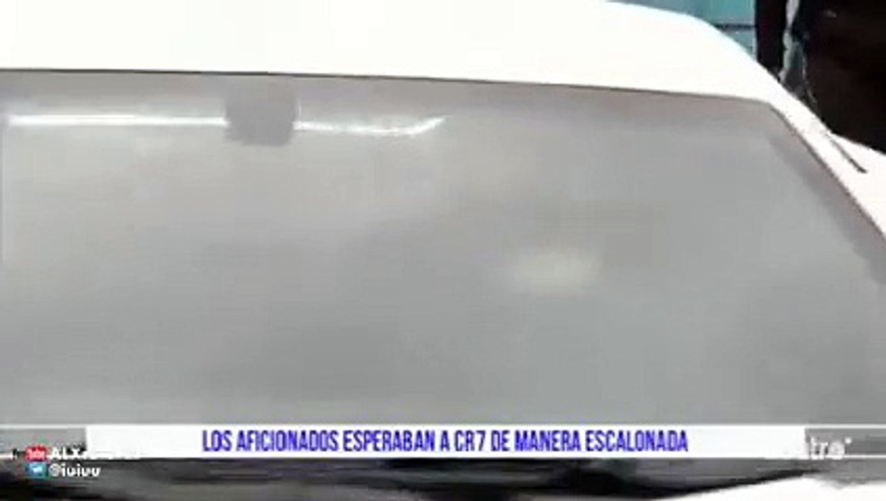 Cristiano Ronaldo ignores Real Madrid fan who produces his celebration outside Valdebebas