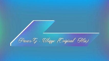 Panos-G - Unique (Original Mix)