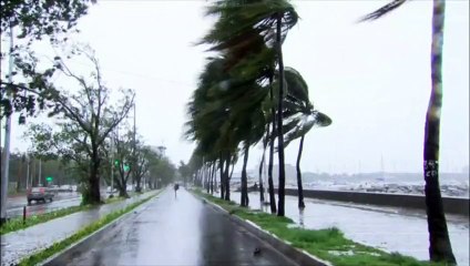 Un violent typhon s’abat sur les Philippines : un mort