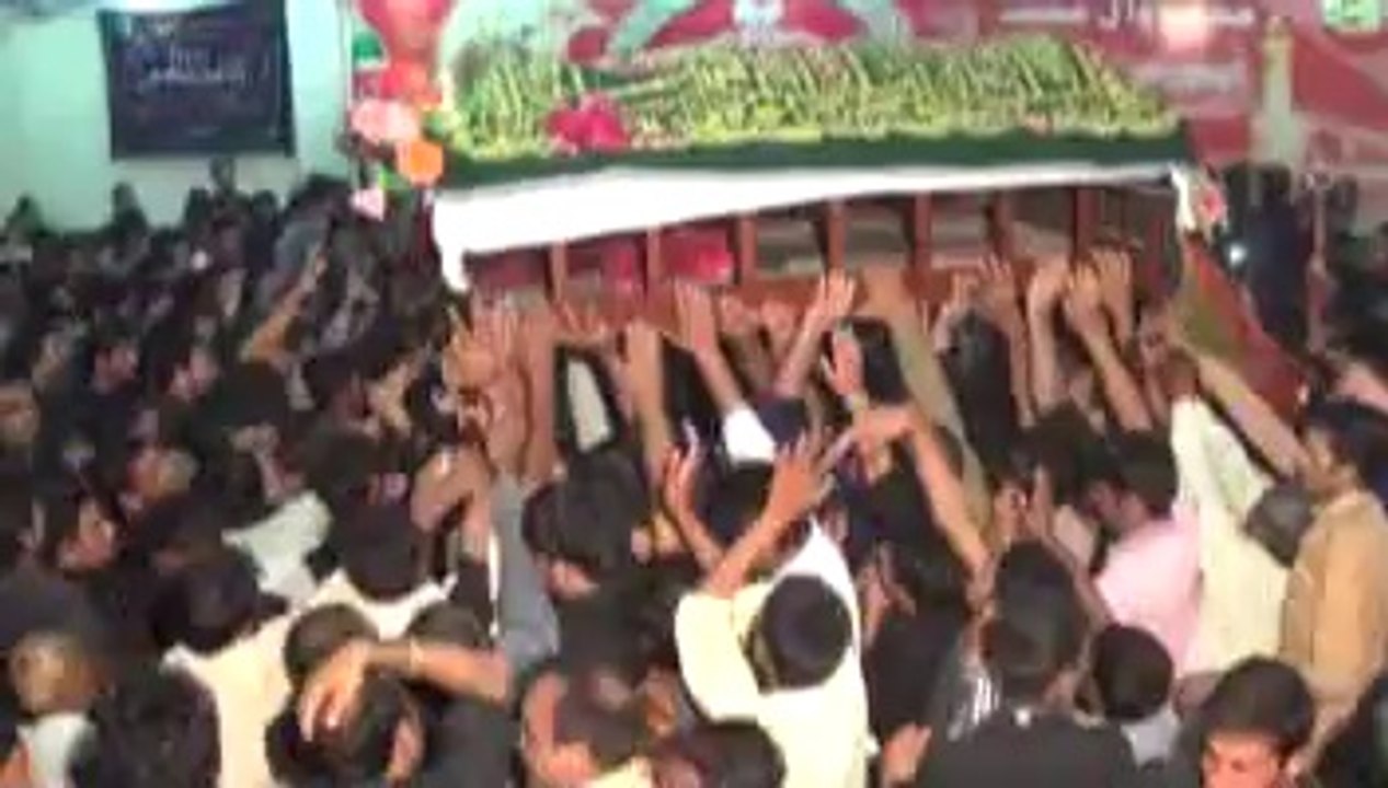 Nasir Notik 4th Muharram 2015 at Imran Wali, Sialkot, Pakistan.