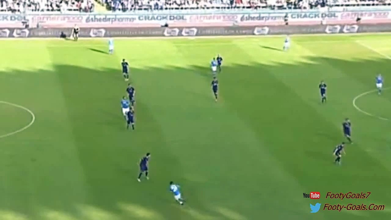 Lorenzo Insigne Goal - Napoli vs Fiorentina 1-0 (Serie A 2015)