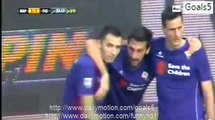 Nikola Kalinić Goal Napoli 1 - 1 Fiorentina Serie A 18-10-2015
