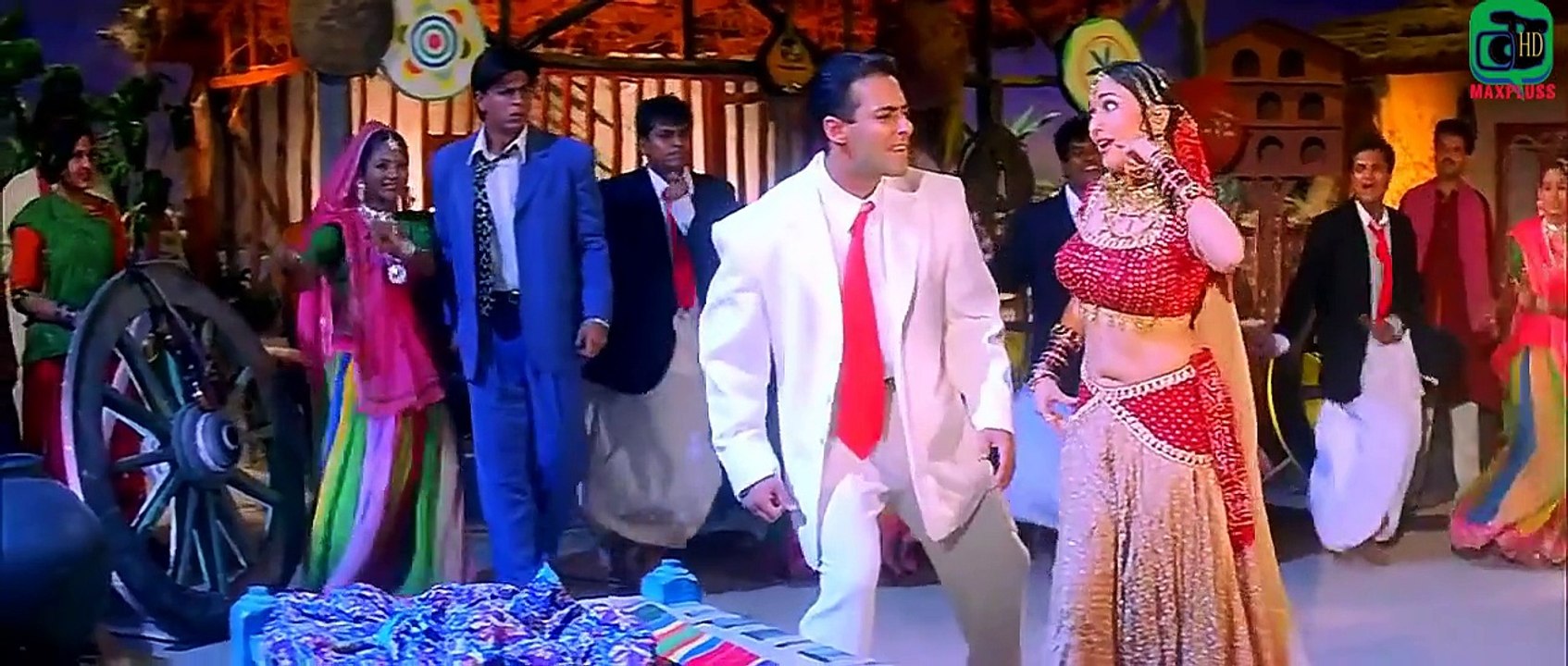 Gale Mein Lal Tie | Hum Tumhare Hain Sanam | Full HD Video Song | Salman Khan-Madhuri Dixit | Maxpluss |